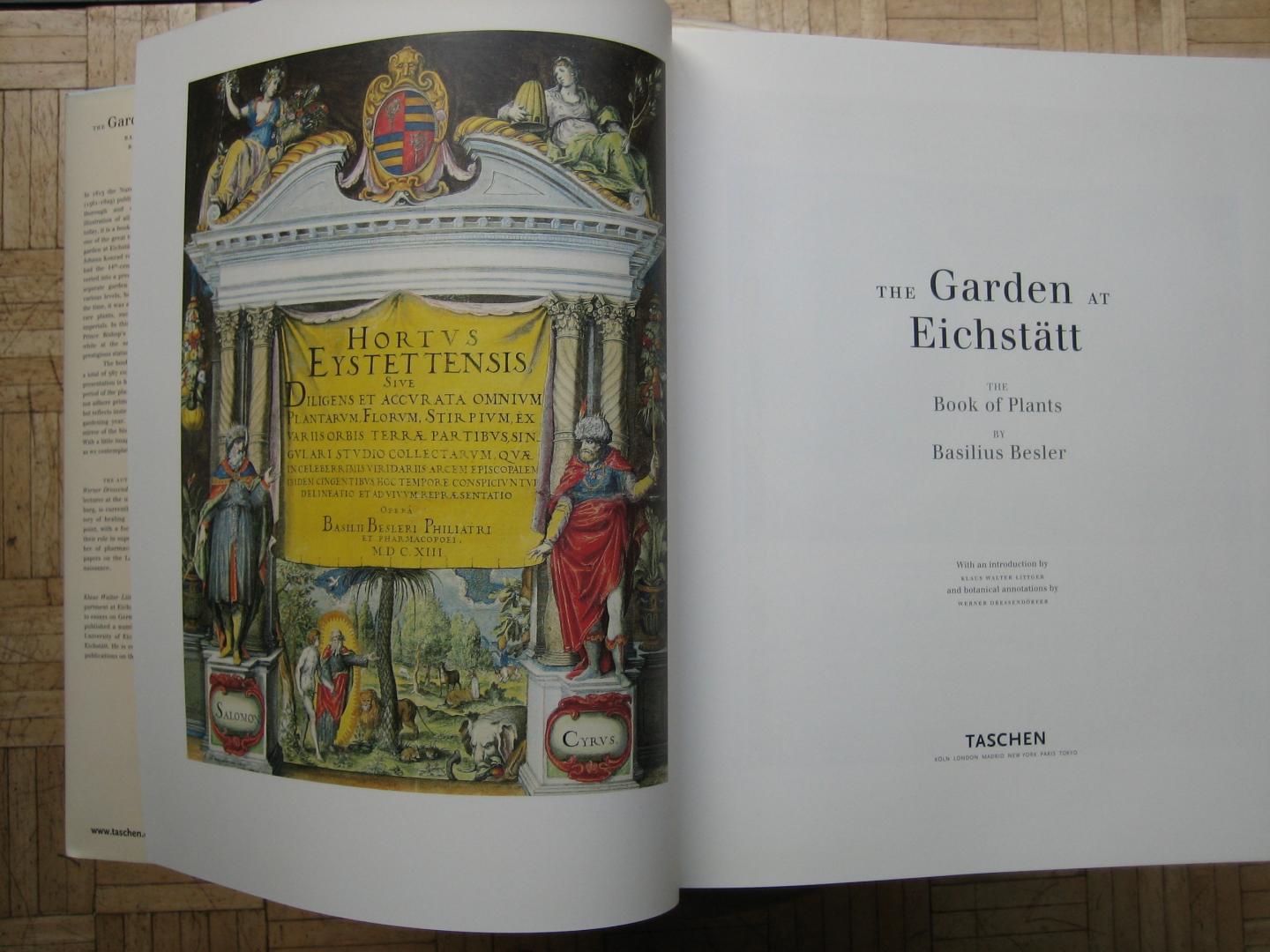 Basilius Besler - The garden of Eichstätt / The book of plants