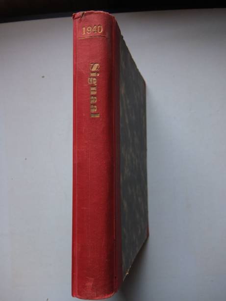 Lechenperg, Harald (red.). - Signaal. No. 13-17 1940- no. 1-9 1941. 14 vols.