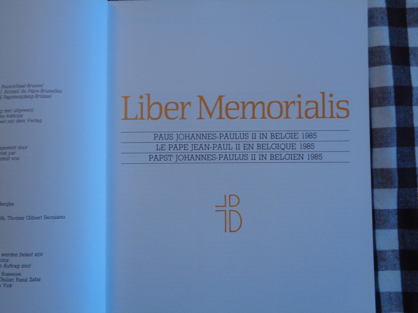 frans - Liber memorialis / druk 1