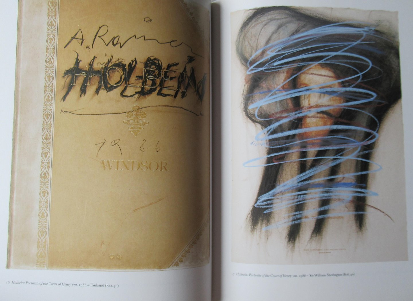 Catoir, Barbara - Arnulf Rainer Übermalte Bücher