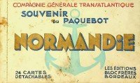 Compagnie Generale Transatlantique - Souvenir du Paquebot Normandie