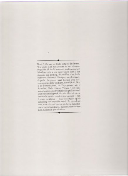adriaenssen, agnes ( redactie ) - de grote mode encyclopedie