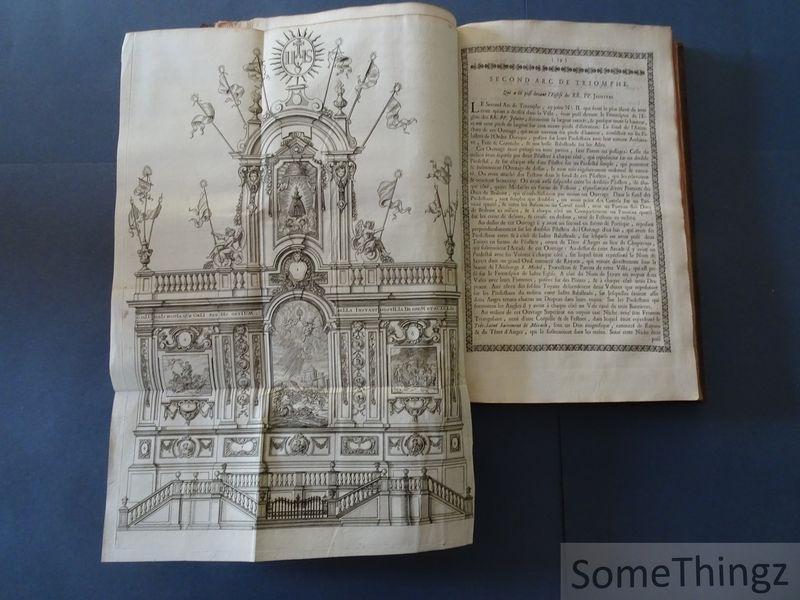 Cafmeyer, Pierre [de Cafmeyer, Petrus] et G.D.B. [de Backer, Georges, traduct.] - Venerable histoire du trés-saint sacrement de miracle. [Suivi de: 'première et deuxième suite' et 'Suite. Seconde partie', publié en 1735. Contient 52 (!) planches pleine page.]