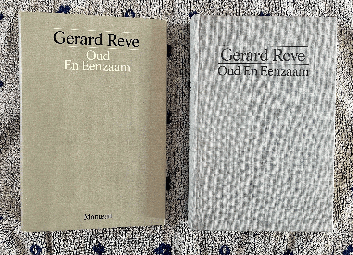 Gerard REVE - OUD en EENZAAM