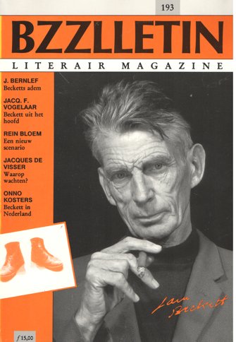 Cartens, Daan , Koos Hageraats en Phil Muysson (redactie) - Bzzlletin nr. 193. Samuel Beckett nummer