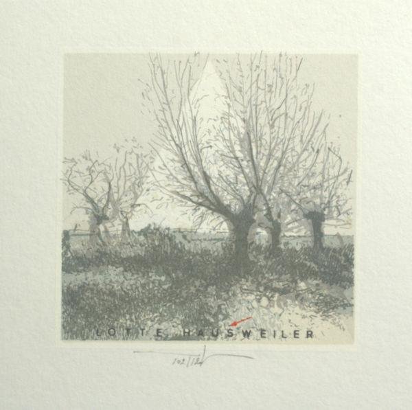 Baeyens, Martin R. - Exlibris voor Lotte Hausweiler.