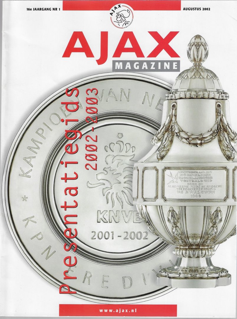 Redactie - Ajax Magazine Presentatiegids 2002 - 2003