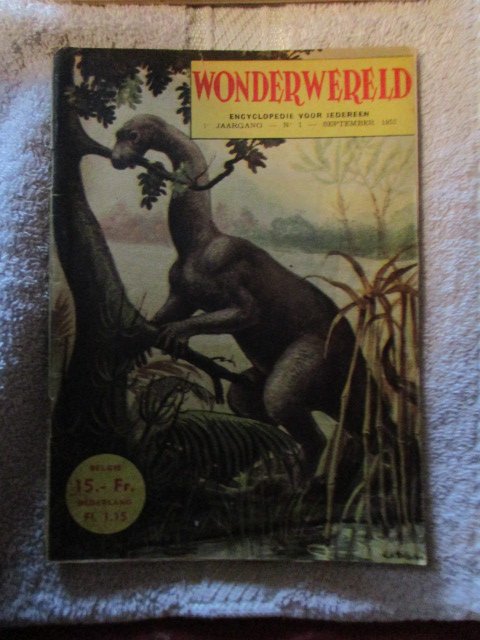  - Wonderwereld. Encyclopedie voor iedereen. 1e jaargang nr 1 september 1952