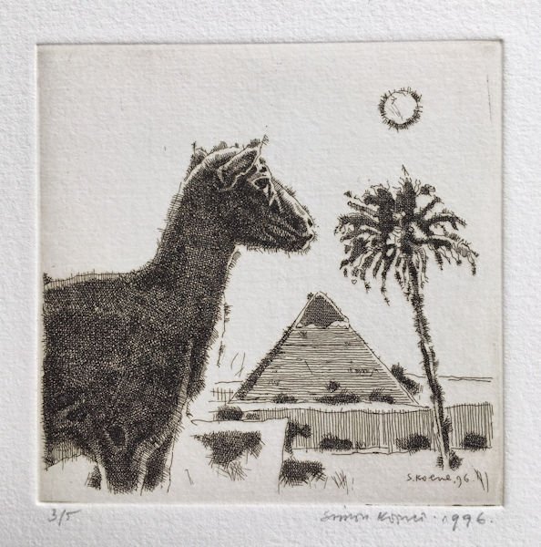 Koene, Simon. - Moeflon met piramide.