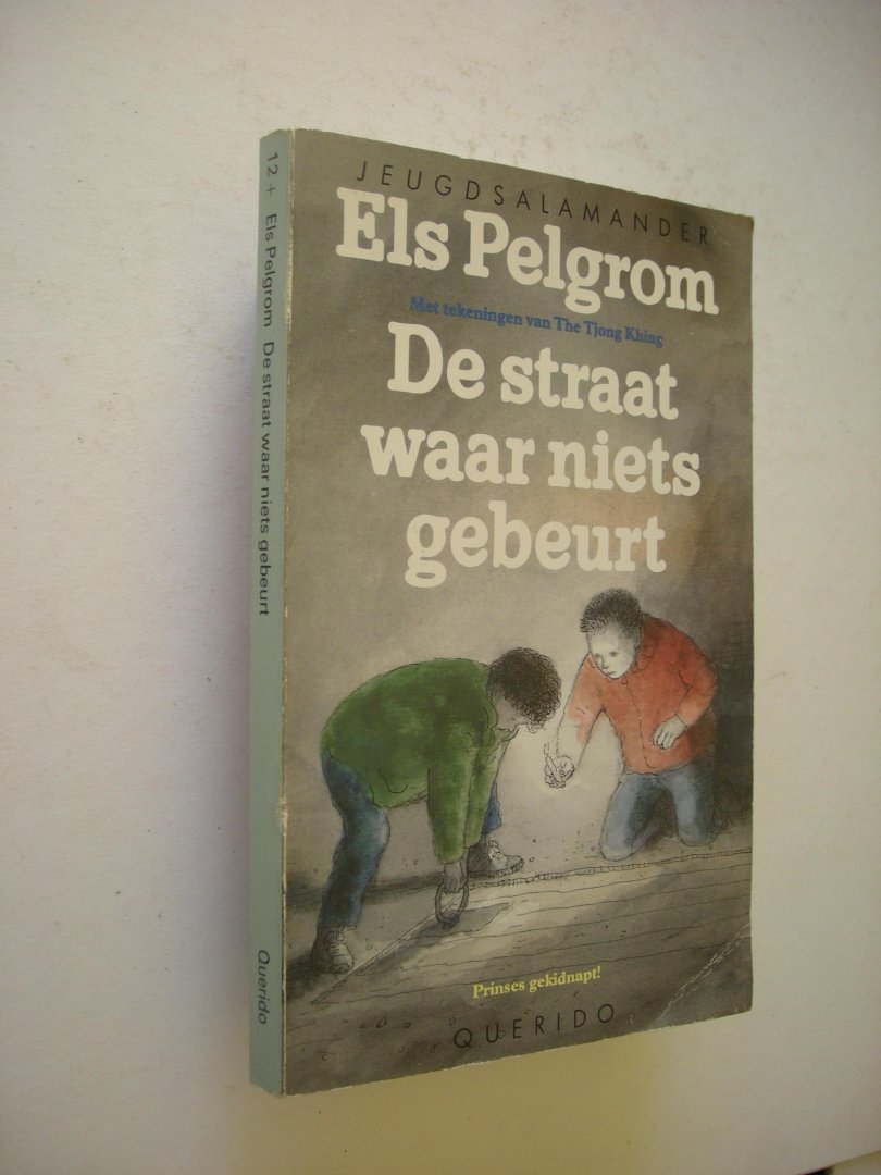 Pelgrom, Els / Kurpershoek, T. illustraties en omslag met T.Tapperwijn. - De straat waar niets gebeurt.  Prinses gekidnapt!