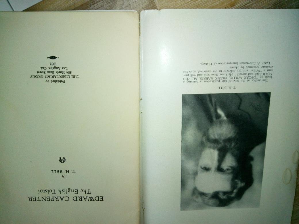 Edward Carpentier - The English Tolstoi