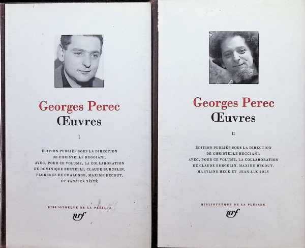 Christelle Reggiani ea. - Georges Perec Oeuvres 2 volumes