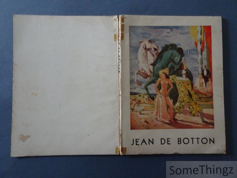 N/A. - Jean de Botton. Retrospective. Paintings - frescoes - murals - drawings - tapestries - stage settings - ballets - book illustrations. [With handwritten dedication.]