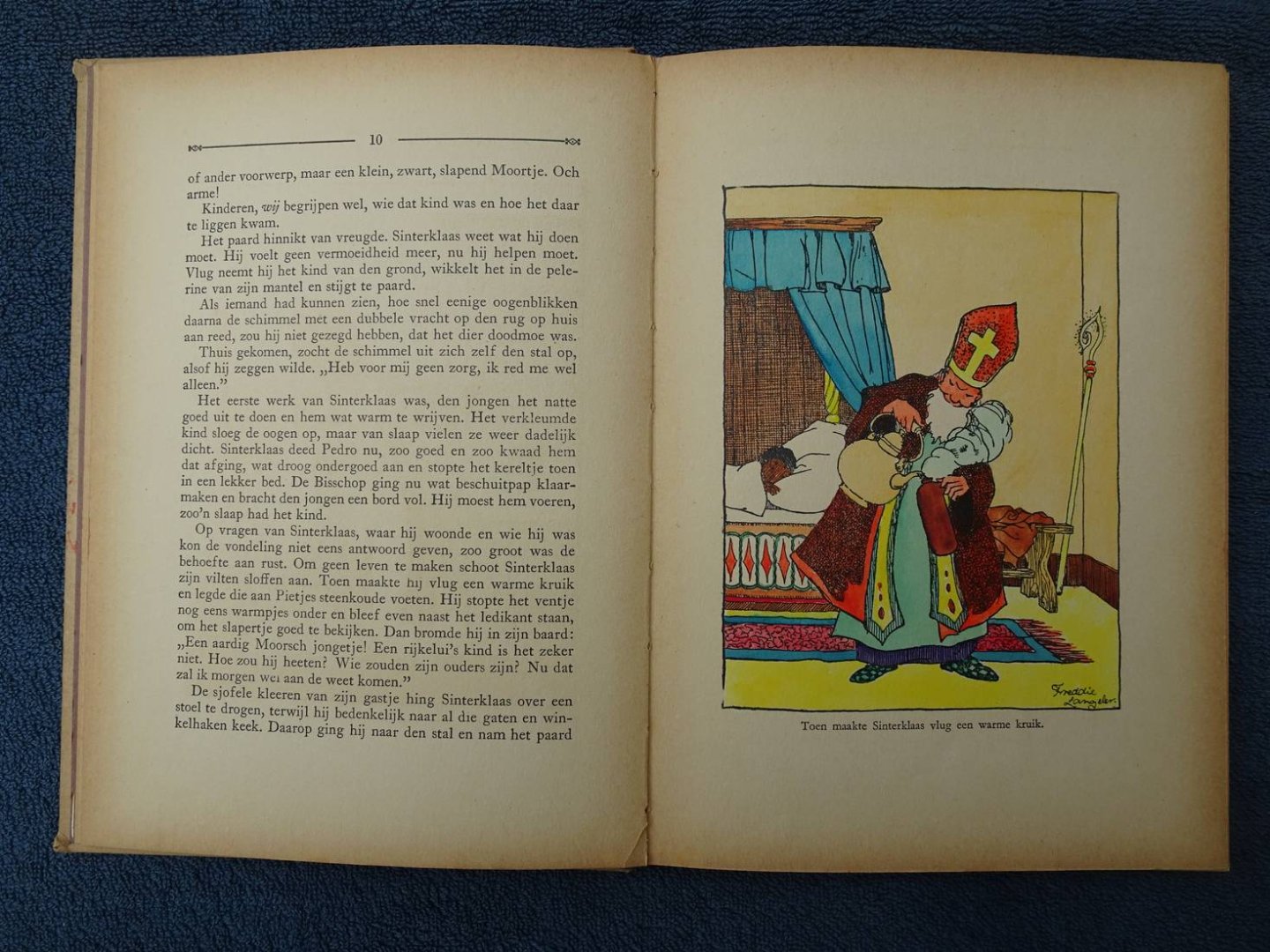 Bellaart, P.F., Ida Heijermans, Emmy van Lokhorst - Sinterklaas avond voor broer en zus.