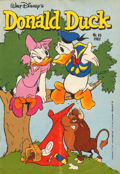 Disney, Walt - Donald Duck 1982 nr. 35, Een Vrolijk Weekblad, goede staat