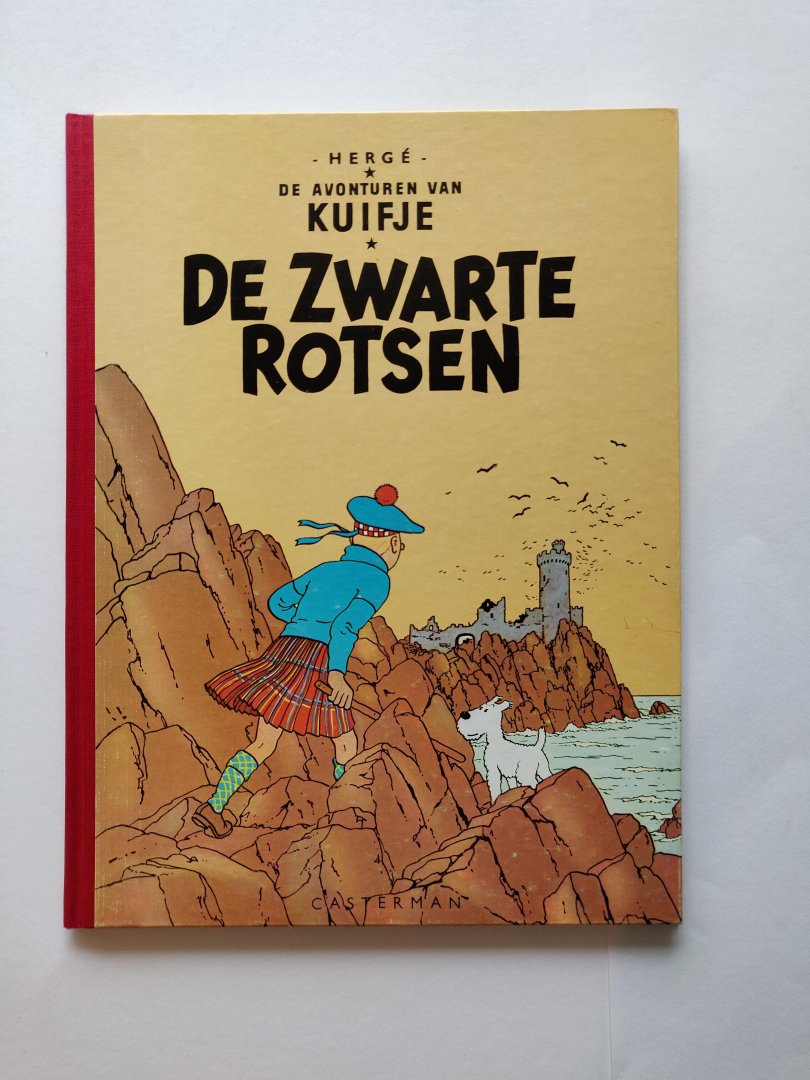 Hergé - Kuifje de Zwarte rotsen facsimile uitgave 1987
