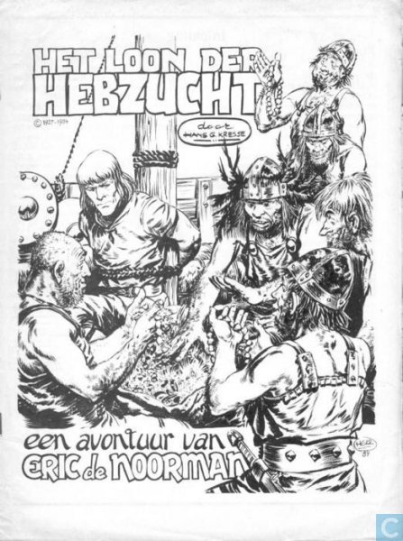 Kresse, Hans - Heer der hebzucht. Een avontuur van Eric de Noorman