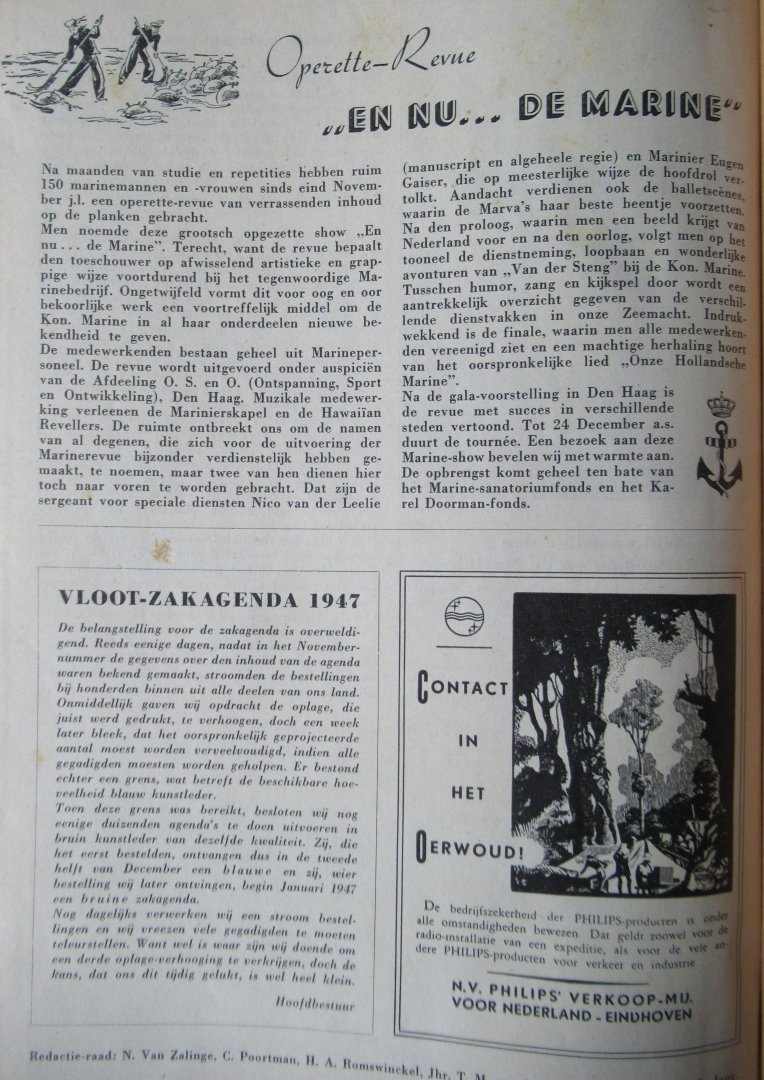 Diverse auteurs - Onze vloot. Maandblad gewijd aan de Nederlandsche Zeestrijdkrachten .