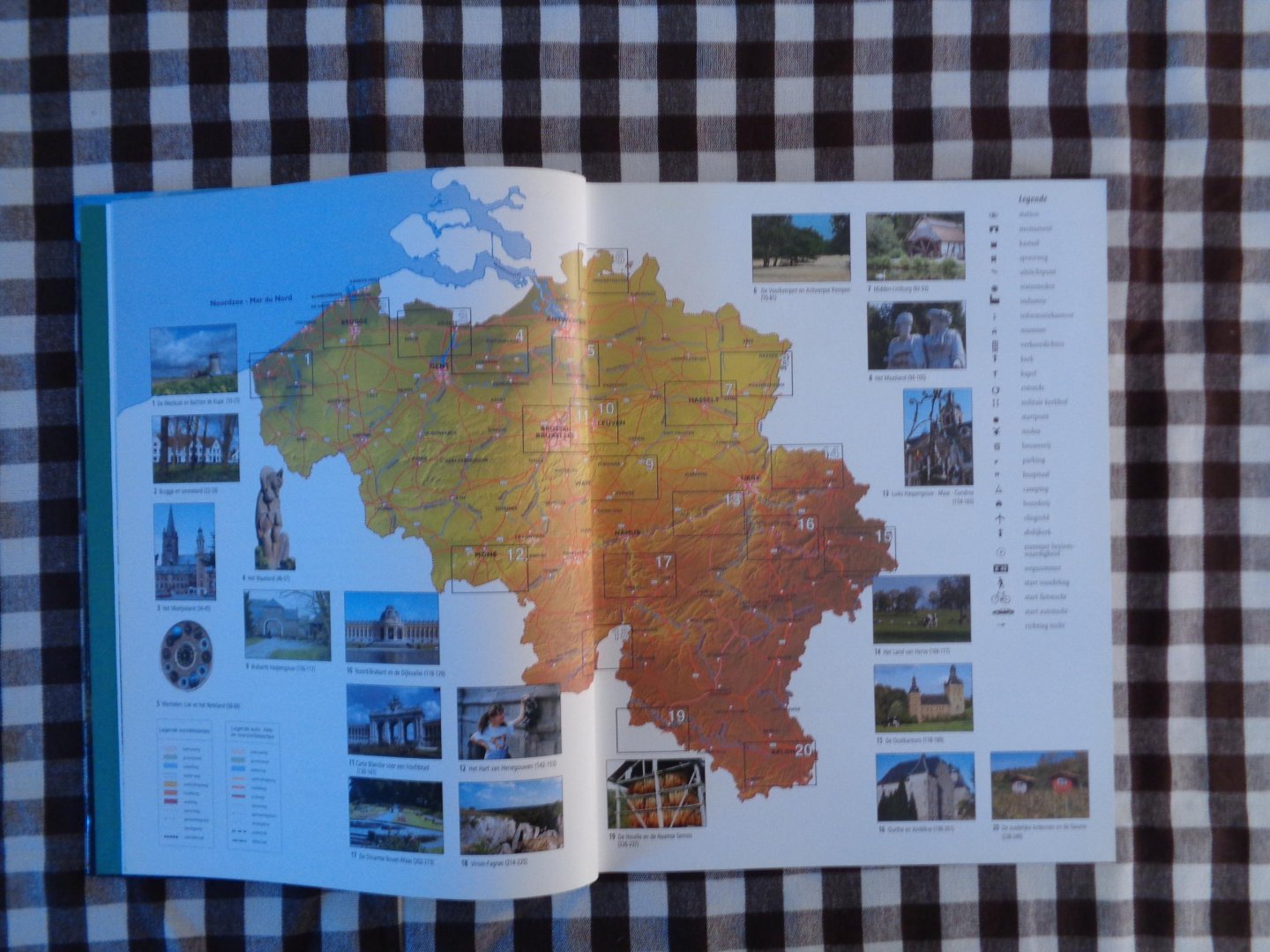 Lemmens, C. - Ontdek Belgie / te voet - per fiets - met de auto