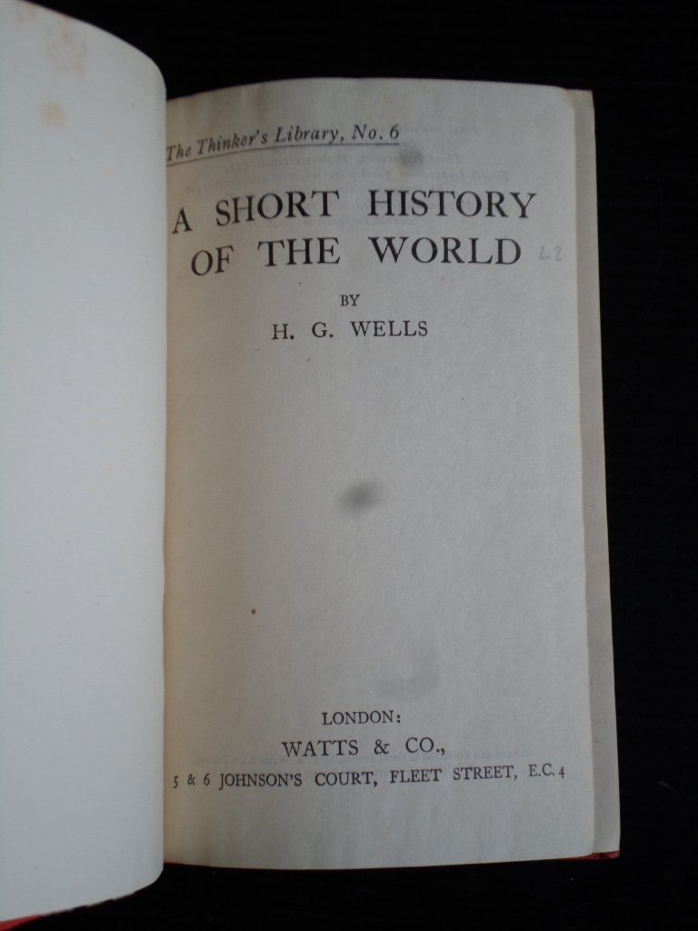 Wells, H.G. - A Short History of the World