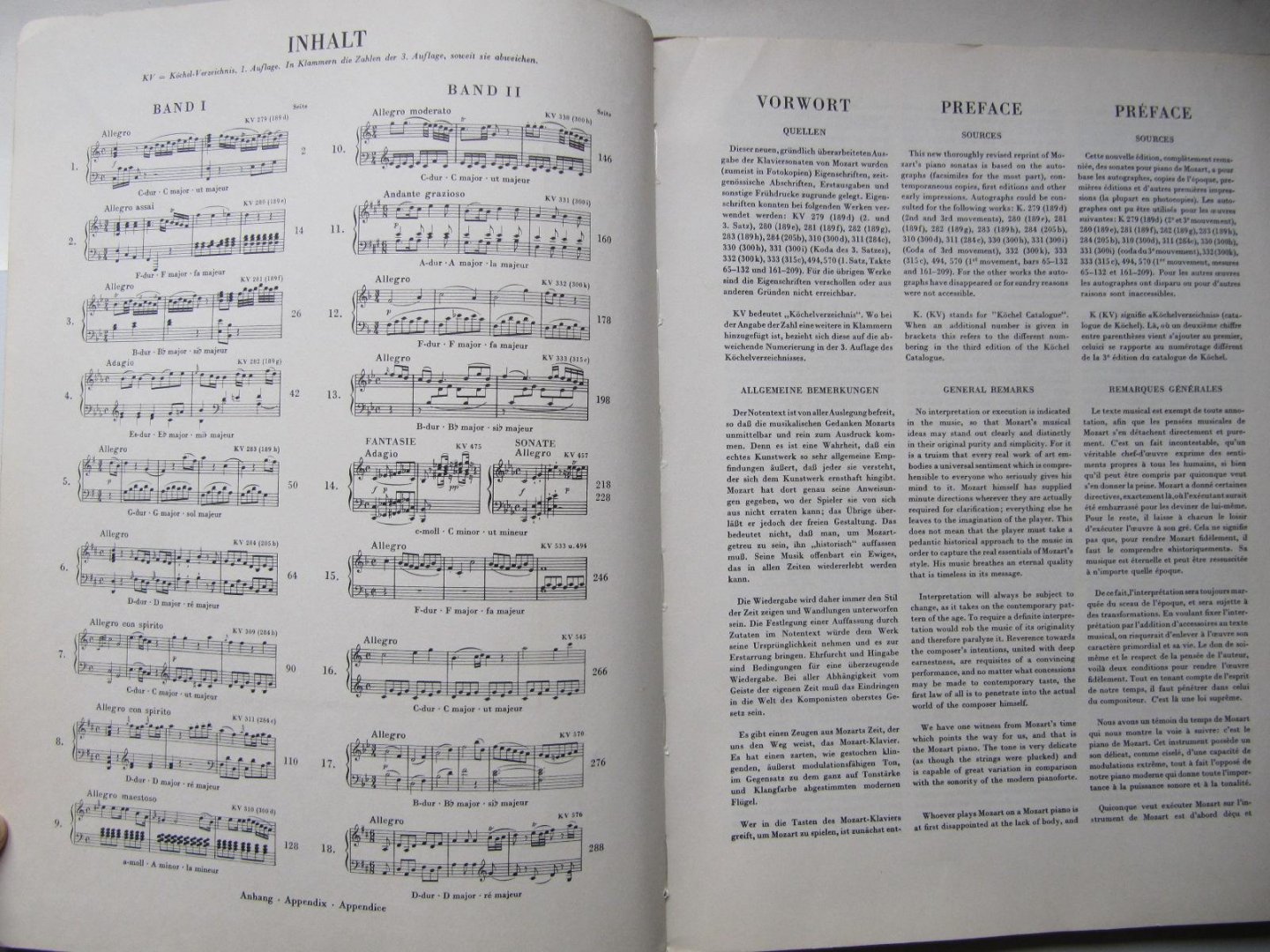 W.A. Mozart - Mozart - Klaviersonaten Band I - Urtext