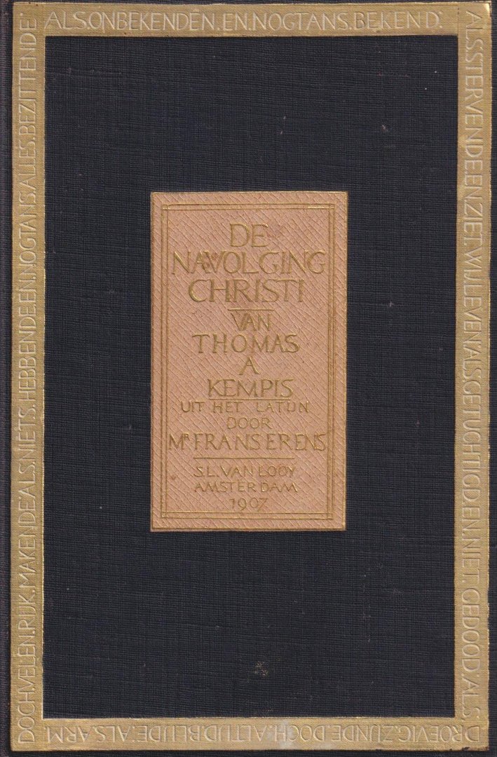 Thomas a Kempis - De navolging Christi van Thomas à Kempis