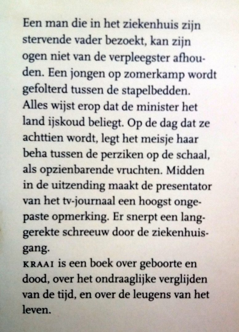 Claes, Bavo - Kraai