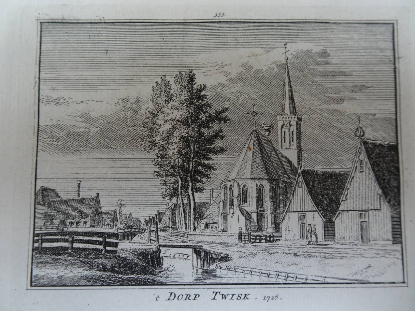 Twisk. - 't Dorp Twisk, 1726.