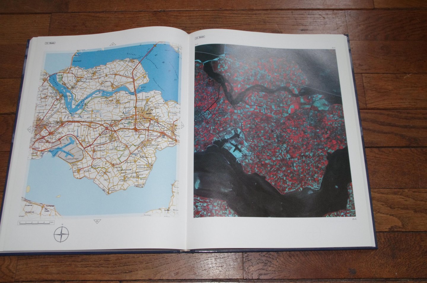  - Satellietbeeldatlas van nederland / druk 1