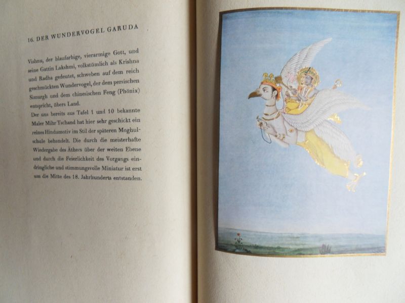 Kühnel, Ernst [Einführung von]. - Neunzehn Indische Miniaturen mit beschreibendem Text. - Aus dem Besitz der Staatlichen Museen zu Berlin.