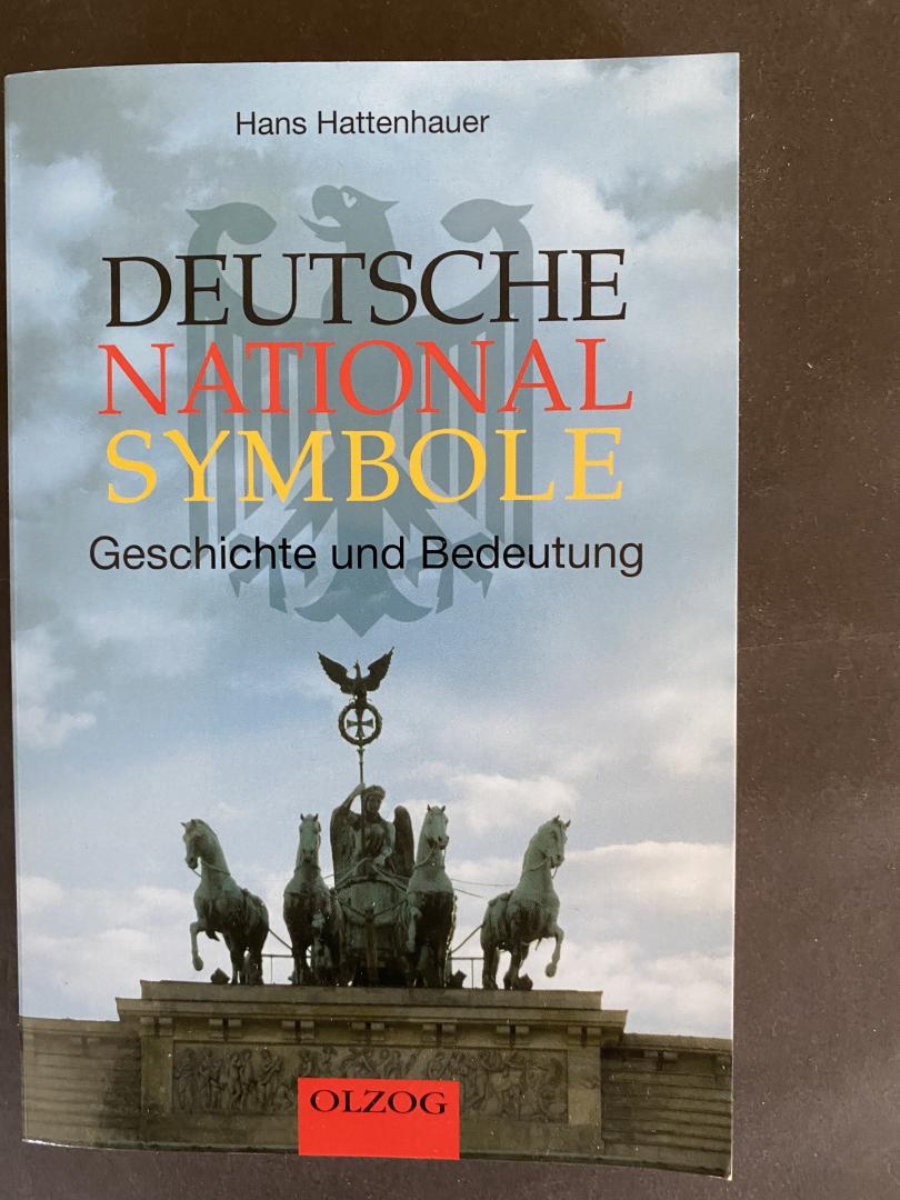 Hattenhauer, Hans - Deutsche Nationalsymbole / Geschichte und Bedeutung
