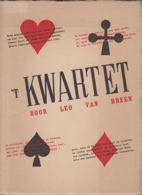 BREEN, Leo van - Het kwartet. Verzen.