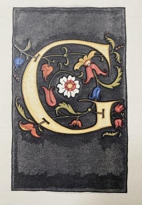 RAPP, Hermann - 16 Buchstabenbilder. Neujahrswünsche von A bis Q für die Jahre 1978-1994.