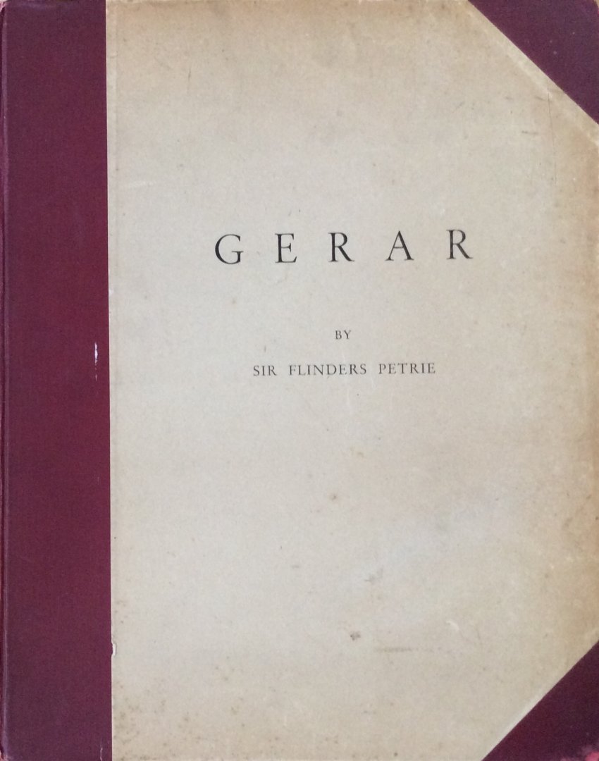 Petrie, Sir Flinders - Gerar