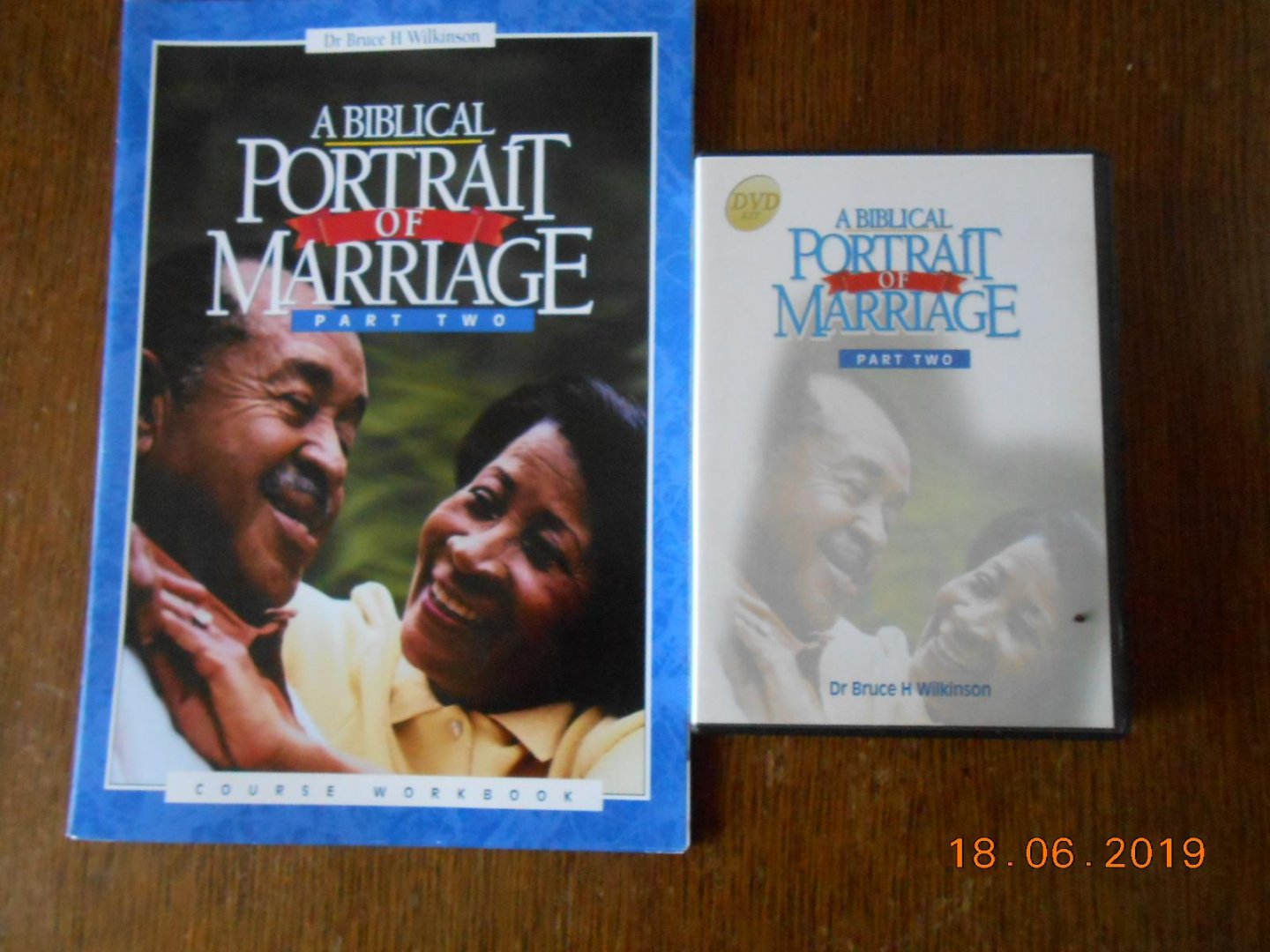 Dr Bruce H Wilkinson - A biblical Portrait of Marriage part two  workbook + DVD's 3