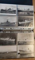 Author divers - Map with 267 postcards and photos of Salen ships Sweden
