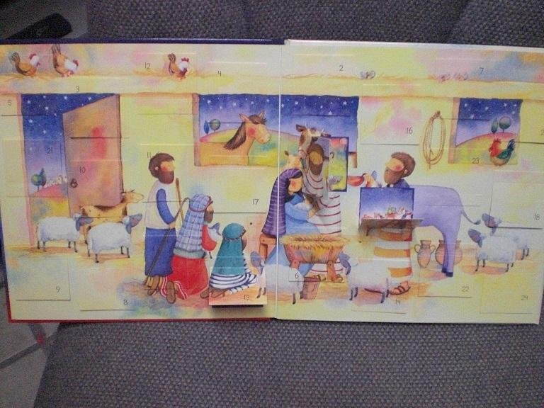 Sally Ann Wright en Honor Ayres - Het kerstkind Met 3D kerststal en adventskalender