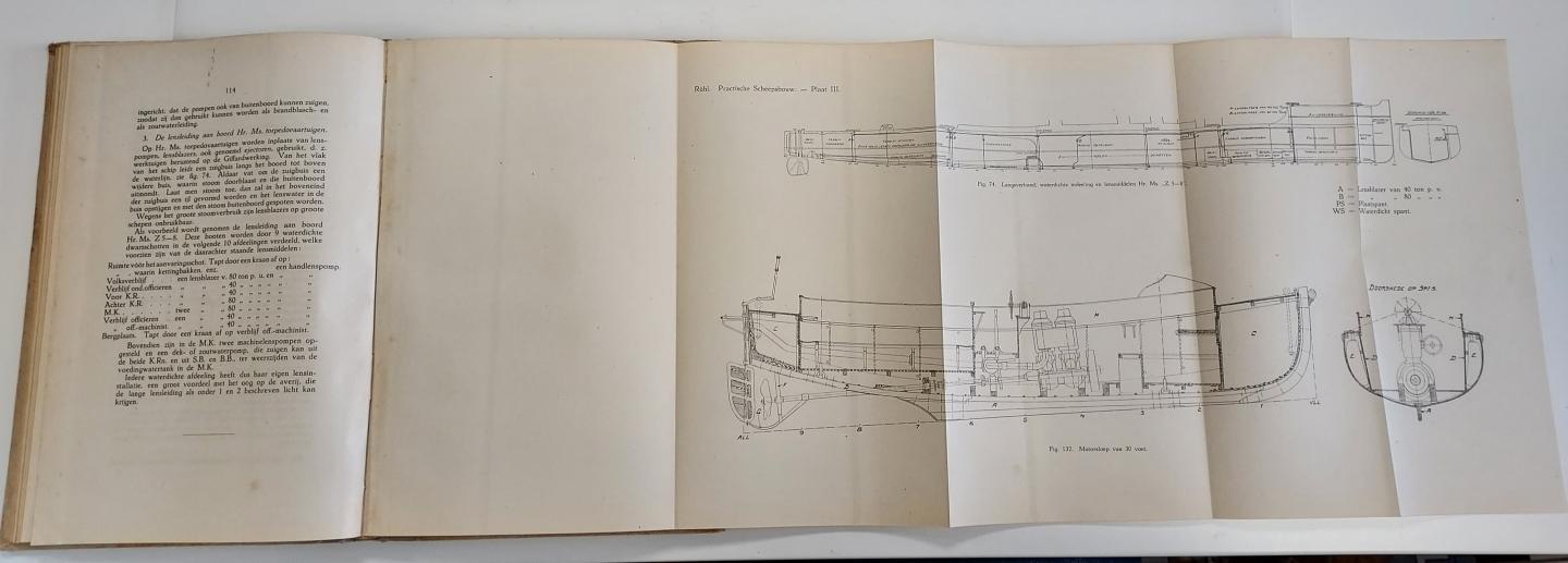 C. Rühl, Luitenant ter zee der 1ste klasse - Handboek voor den Practischen Scheepsbouw van Oorlogsschepen