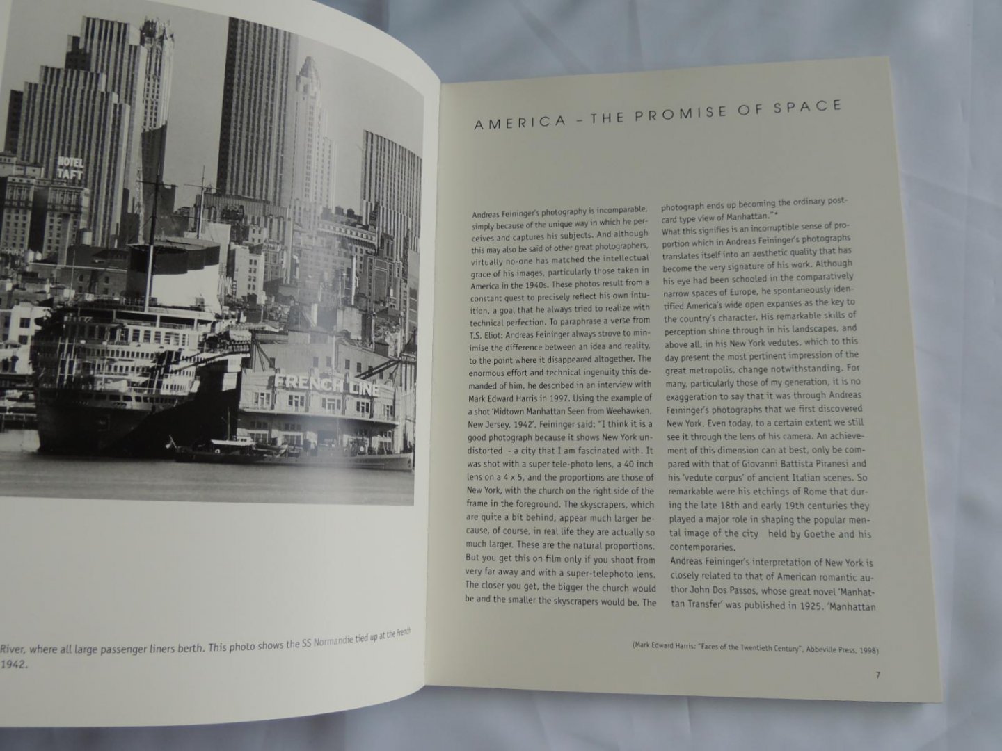 Feininger, Andreas (photographs)  Willms johannes, Wiemann donna. - America. Amerika.  Photography by Andreas Feininger