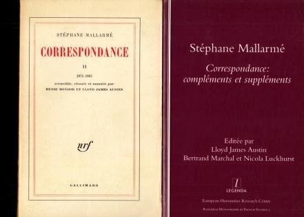 MALLARMÉ, Stéphane - Correspondance II-XI. Recueillie, classé et annoté par Henri Mondor et Lloyd James Austin.