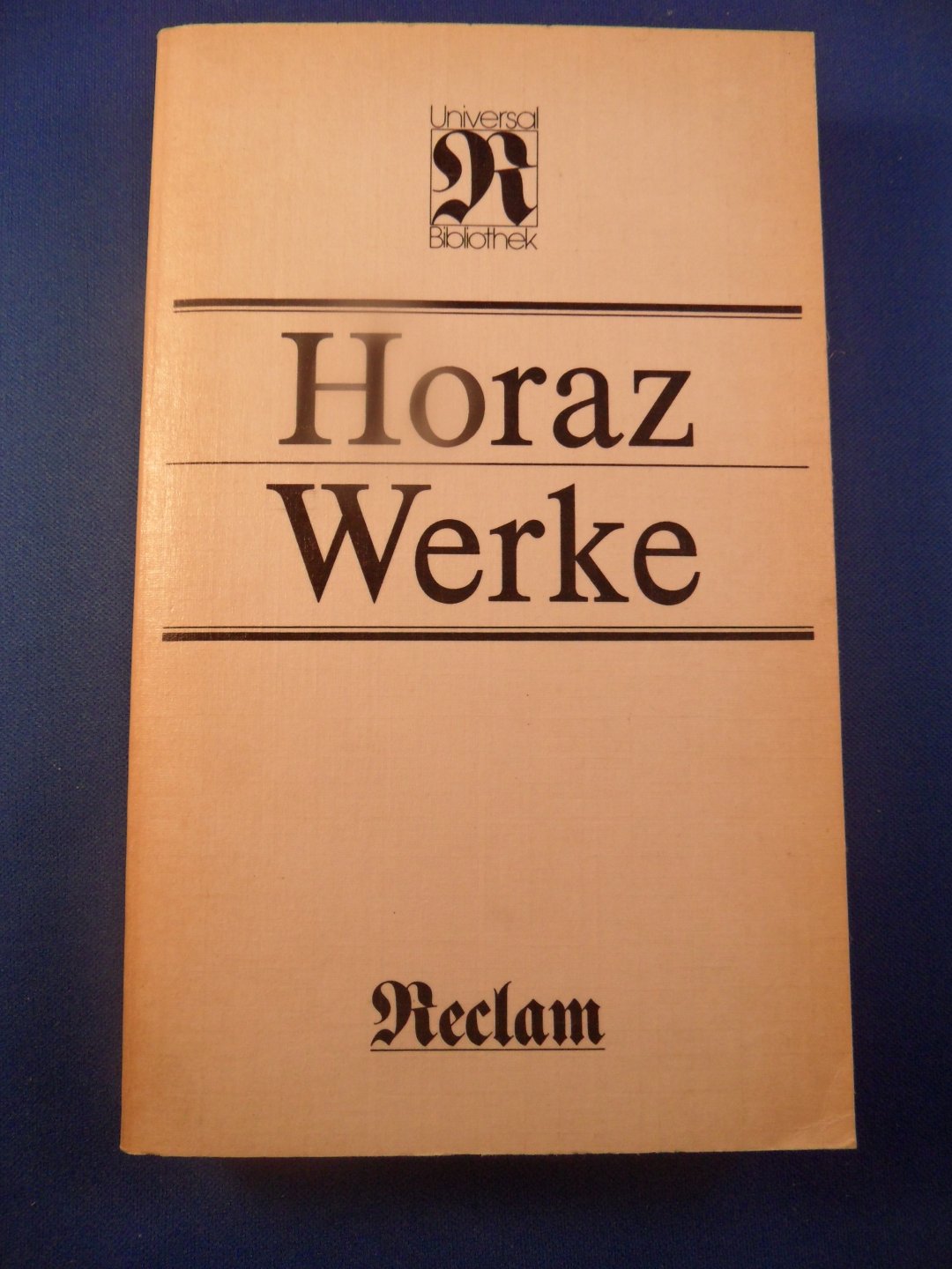 Horaz (Horatius) - Horaz Werke