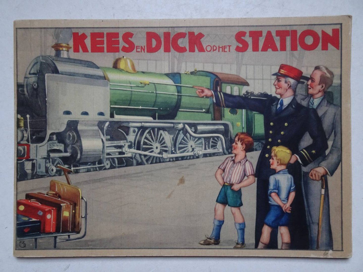 Seumeren, Gerard van & Piet Kievit. - Kees en Dick op het Station. Kees en Dick-Serie, eerste deel.