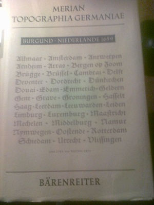 Merian, Matthaus - Topographia Germaniae Burgund Niederlande 1659