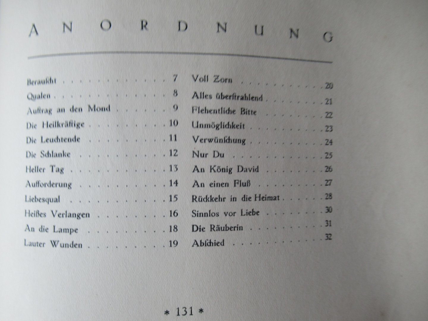Bethge, Hans - Die Armenische Nachtigall. Lieder des Nahabed Kutschak
