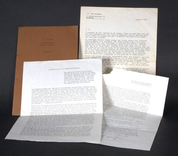 Schagen, J.C. van. - Geografische gezinsvorming. Schriftsels XIV