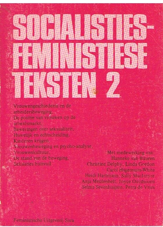 diverse schrijvers - Socialisties-feministiese teksten 2