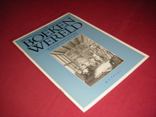 H. Hafkamp en anderen (red.) - De Boekenwereld, Tijdschrift voor boek en prent [Jaargang 6, nummer 5, juni 1990]