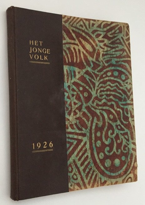 Toornstra, Klaas, red. - Fré Cohen, typgrafie, - Het Jonge Volk. Orgaan van de Arbeiders Jeugdcentrale. Dertiende Jaargang 1926, no. 1, 8 januarie 1926-no. 26 (=25), 10 desember 1926. [In originele jaarband]