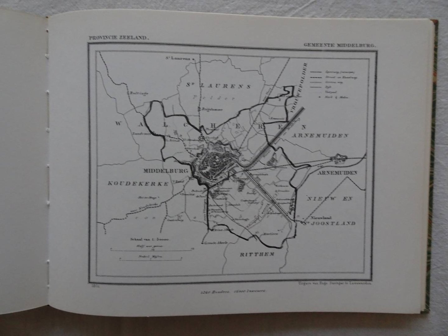 Kuyper, J.. - Gemeente-atlas van Nederland. Naar officieele bronnen bewerkt. Vijfde deel: Zeeland.