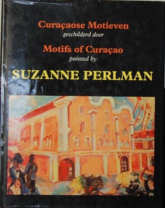 - - Curacaose motieven geschilderd door Suzanne Perlman.
